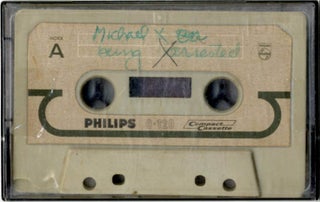 AUDIO RECORDING. A cassette tape recording of Michael Abdul Malik speaking to Bill Levy, recorded on February 11, 1969, probably at the Arts Lab + recording of a 3-way conversation between Malik, Levy and Tod Lloyd.