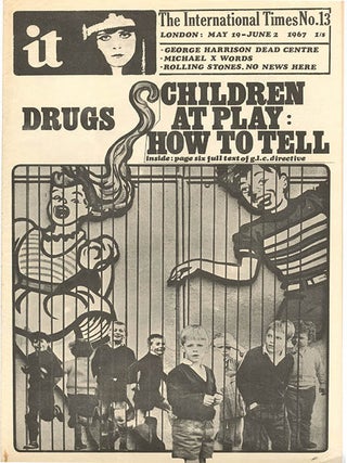 Item #39758 “Words” (2pp.) by Michael X in INTERNATIONAL TIMES #13 (London: May 19, 1967