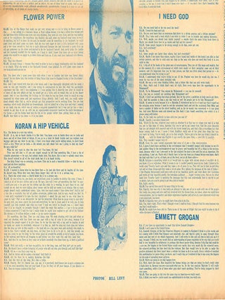 “Increased Consciousness Calls The Shots! A conversation between Richard Alpert & Michael Abdul Malik, London, June 1967” in INTERNATIONAL TIMES #17 (London: July 28, 1967).