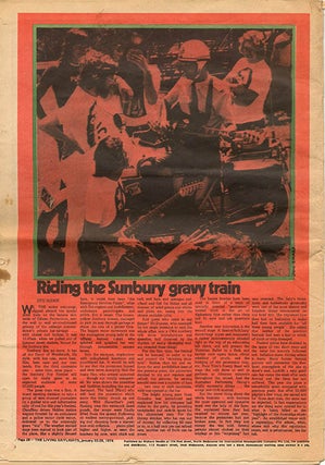 “The Execution of Michael X” (1pp.) by Geoffrey Robertson (one of Michael’s several lawyers) in THE LIVING DAYLIGHTS Vol. 2, #3 (Melbourne: January 22, 1974).
