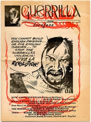 Item #39782 Large ad. announcing The Dialectics of Liberation Congress in London in GUERRILLA - A...