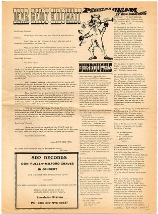 Large ad. announcing The Dialectics of Liberation Congress in London in GUERRILLA - A Monthly Newspaper of Contemporary Kulchur #2 (Detroit: Artists’ Workshop Press, June 1967).