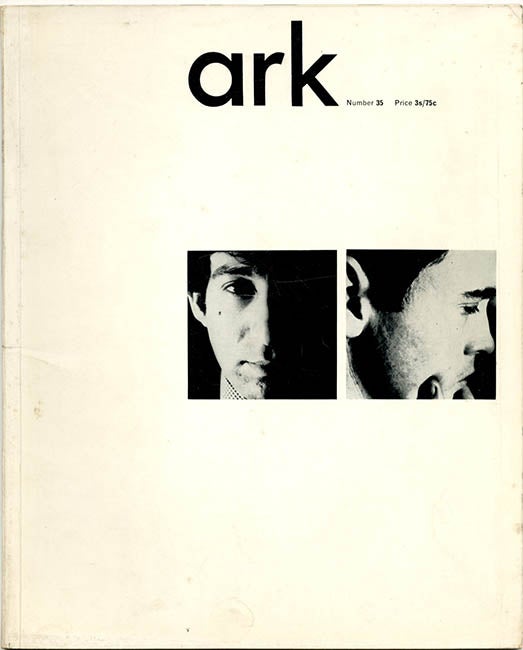 Item #39797 “Fun Palace” (1pp., “the first of a series of three articles”) by Cedric Price in ARK #35 (London: Royal College of Art, Spring 1964).