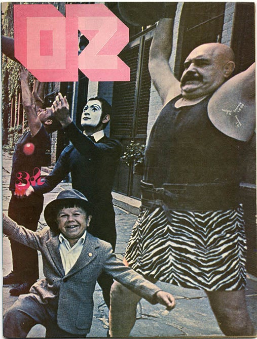 Item #39802 “Anti-U” (1pp.) by Allen Krebs in OZ #14 (London: Oz Publications Ink Ltd., August 1968).