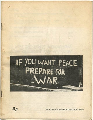 Item #39813 If You Want Peace Prepare For War. ANGRY BRIGADE