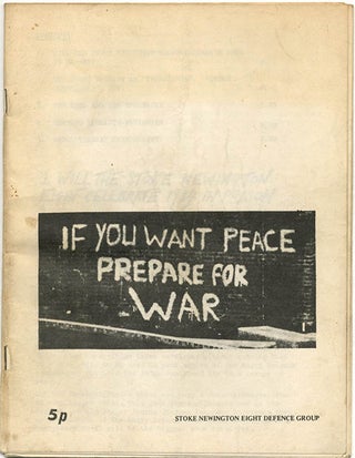 Item #39813 If You Want Peace Prepare For War. ANGRY BRIGADE