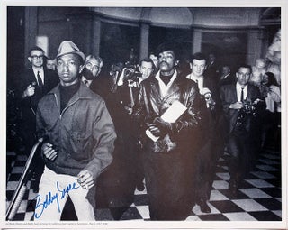 Item #39818 Li’L Bobby Hutton and Bobby Seale storming the California State Capitol at...