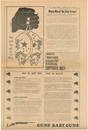 The Black Panther Black Community News Service Volume I, #6 (Oakland, CA: November 23, 1967).