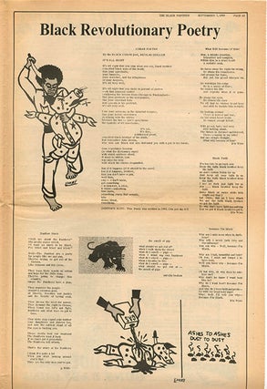 The Black Panther Black Community News Service Volume II, #5 (Oakland, CA: September 7, 1968).
