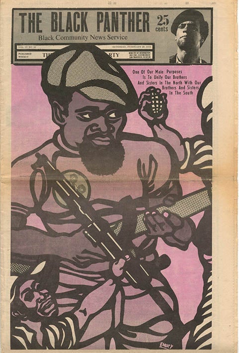 Item #39833 The Black Panther Black Community News Service Volume IV, #13 (Berkeley, CA: February 28, 1970). BLACK PANTHER PARTY.