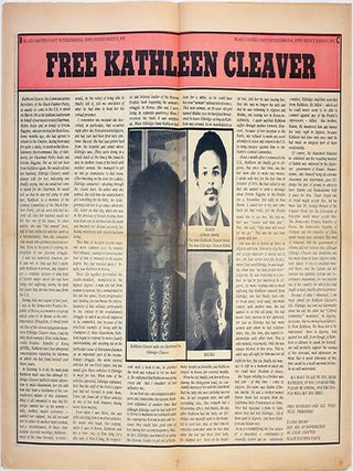 The Black Panther Black Community News Service Volume VI, #6 (Berkeley, CA: March 6, 1971).