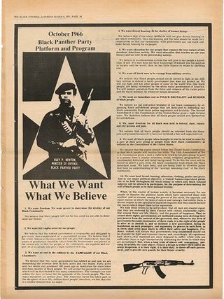 The Black Panther Black Community News Service Volume VI, #6 (Berkeley, CA: March 6, 1971).