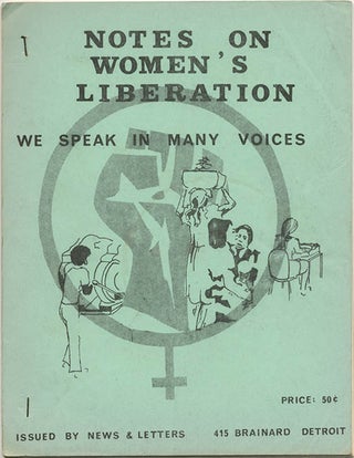 Item #39844 Notes on Women’s Liberation: We Speak in Many Voices. FEMINISM