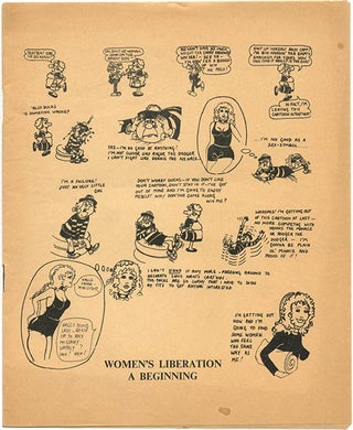 Item #39850 Women’s Liberation: A Beginning. FEMINISM