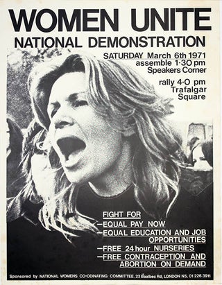Item #39853 Women Unite - National Demonstration. FEMINISM