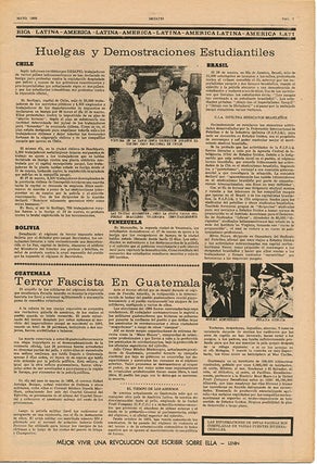 “Peace and Freedom Party Grows” in CHALLENGE The Revolutionary Newspaper Vol. V, #2 (NY: Progressive Labor Party, May 1968).