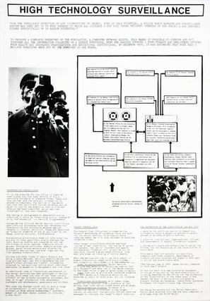 A set of seven posters protesting the implementation of Berufsverbot, the German state’s response to the actions of the Red Army Faction.