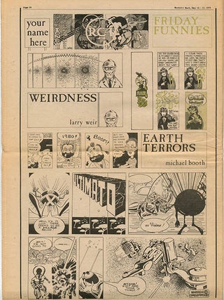 A group of 6 contemporary periodicals, each one with a front cover feature devoted to Patty Hearst and/or the SLA.
