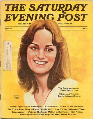 A group of 6 contemporary periodicals, each one with a front cover feature devoted to Patty Hearst and/or the SLA.