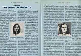 A group of 6 contemporary periodicals, each one with a front cover feature devoted to Patty Hearst and/or the SLA.