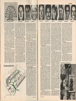 A group of 6 contemporary periodicals, each one with a front cover feature devoted to Patty Hearst and/or the SLA.