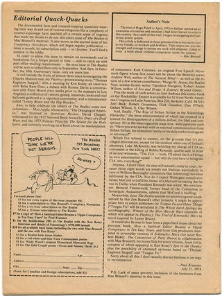 A group of 6 contemporary periodicals, each one with a front cover feature devoted to Patty Hearst and/or the SLA.