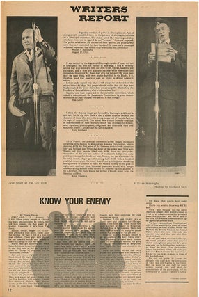 “We Are Outlaws” in RAT Subterranean News Vol. 1, #16 (NYC: R.A.T. Publications, September 6, 1968).