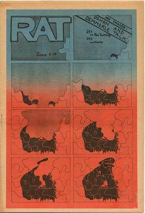 Item #39876 “A Declaration of A State of War” by Bernardine Dohrn in RAT (NYC: R.A.T....