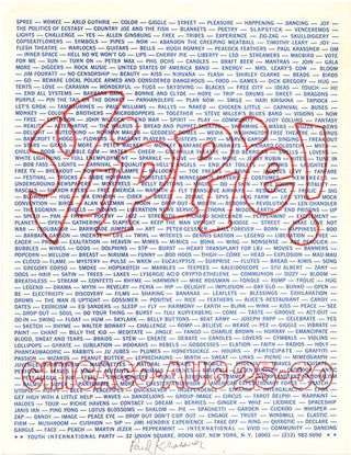 Item #39892 Festival of Life. Yippie! Chicago Aug 25-30. YIPPIE!