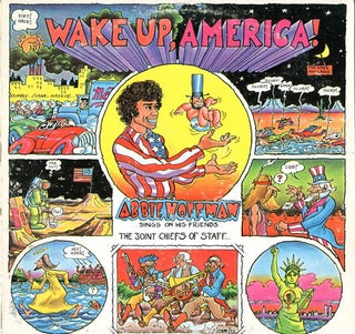 Item #39899 Wake Up, America! Abbie YIPPIE! HOFFMAN