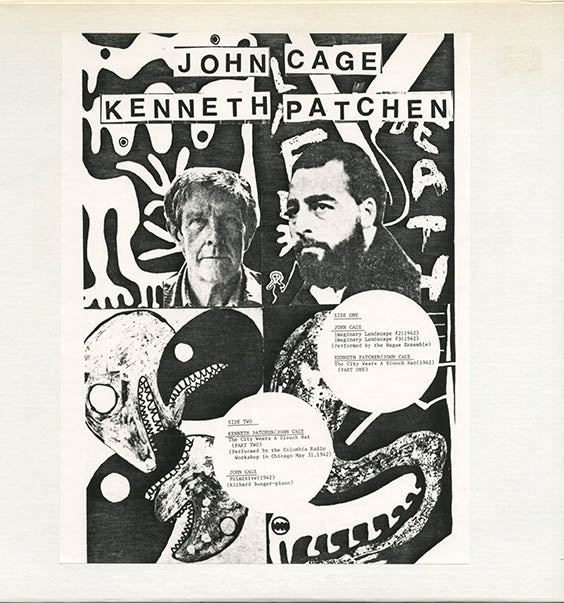 Item #39903 John Cage/Kenneth Patchen. John CAGE, Kenneth PATCHEN.