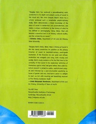 Noise Water Meat: A History of Sound in the Arts.