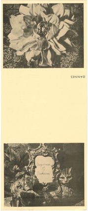 Flyer announcing a screening of “Daydream of Darkness”, a film by Helen Adam and William McNeill with music by Pauline Oliveros, at the Peacock Gallery, San Francisco, November 22, 1963.