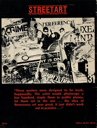 Street Art: The Punk Poster in San Francisco 1977-1981.