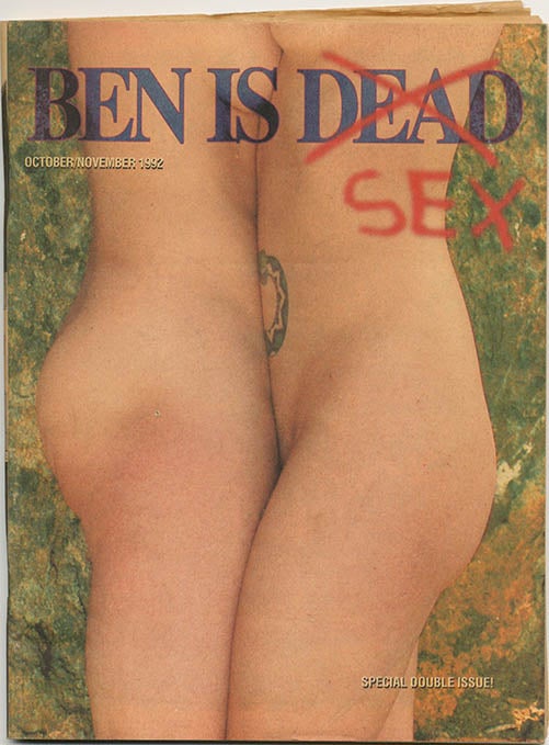 Item #39953 BEN IS DEAD Sex Issue #20/21 (Hollywood, CA: October/November 1992).