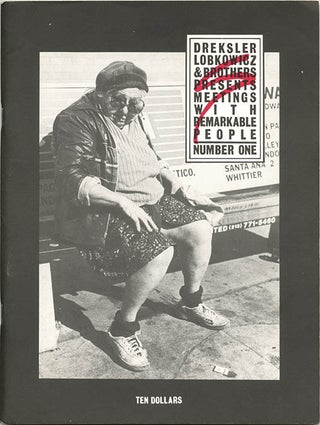 Item #39962 DREKSLER LOBKOWICZ & BROTHERS PRESENTS MEETINGS WITH REMARKABLE PEOPLE NUMBER ONE...