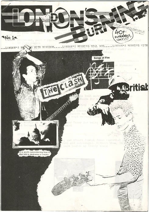 LONDON’S BURNING No. 1 (London: January 1977) - all published