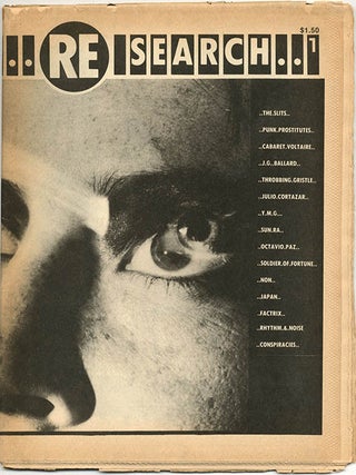Item #39977 RE/SEARCH #1-3 (SF: 1980-1981