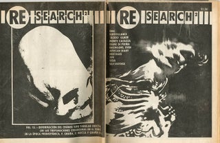 RE/SEARCH #1-3 (SF: 1980-1981).
