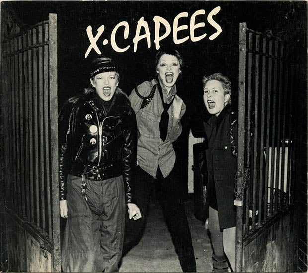 Item #39979 X.Capees: A San Francisco Punk Photo Documentary. Raye SANTOS, Richard McCAFFREE, f-Stop FITZGERALD, Howie KLEIN.