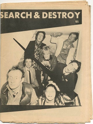 SEARCH & DESTROY: New Wave Cultural Research #2, 3, 4, 6, 8, and 11 (SF: 1977-1979).