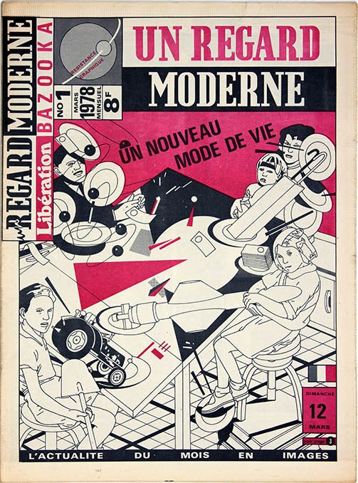 Item #39996 UN REGARD MODERNE #1 (Paris: Liberation, March 1978).