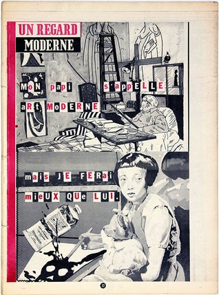 UN REGARD MODERNE #1 (Paris: Liberation, March 1978).