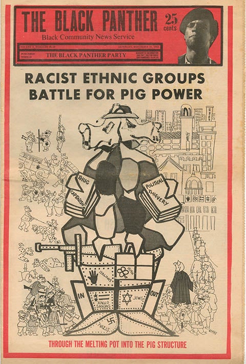 Item #40000 The Black Panther Black Community News Service Volume II, #12-14 (San Francisco, CA: November 16, 1968). BLACK PANTHER PARTY.