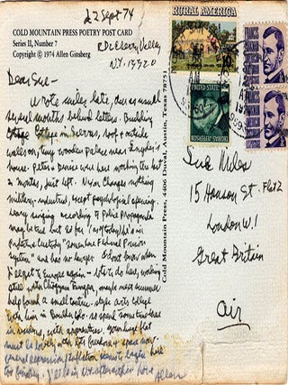 Reality Sandwiches 1953-60 + Autograph Postcard Signed.