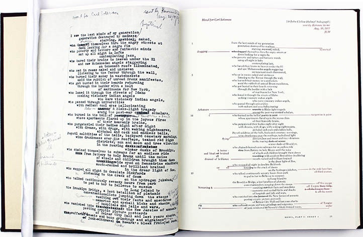 Books And Transcripts Howl. Original Draft Facsimile, Transcript & Variant Versions, Fully ...