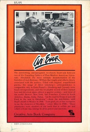 As Ever: The Collected Correspondence of Allen Ginsberg & Neal Cassady.