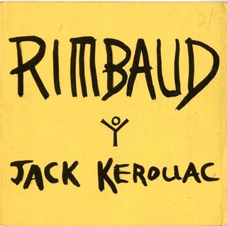 Item #40051 Rimbaud. Jack KEROUAC