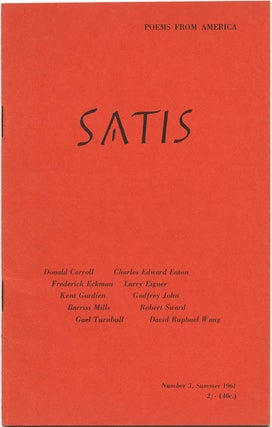 SATIS #1-5 (all published).