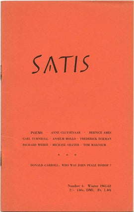SATIS #1-5 (all published).